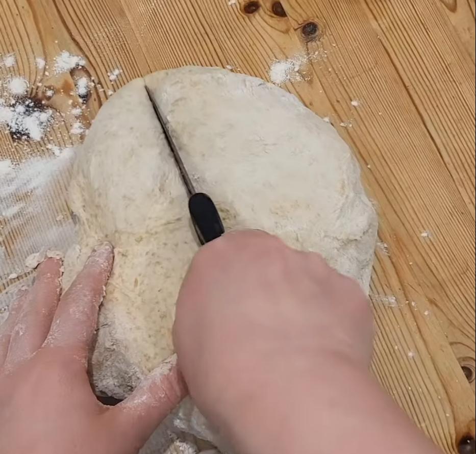 Step 1.1: Cut into eighths and roll into bun shapes