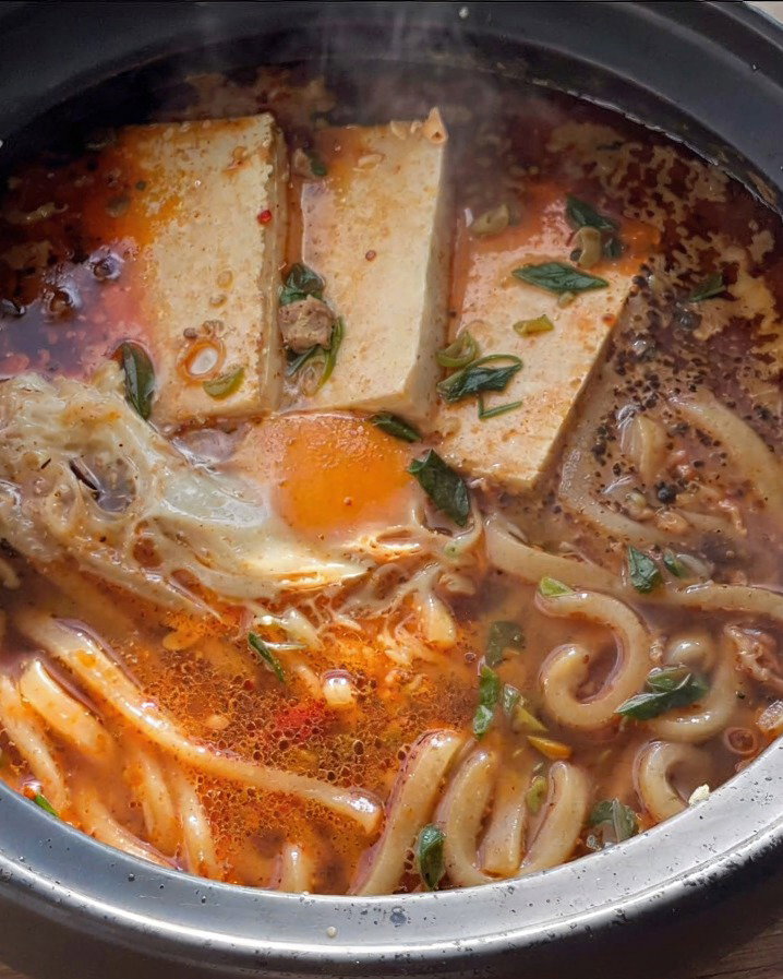 Mapo Tofu Udon recipe