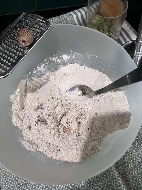 Step 2.1: Whisk together all dry ingredients to ensure even distribution