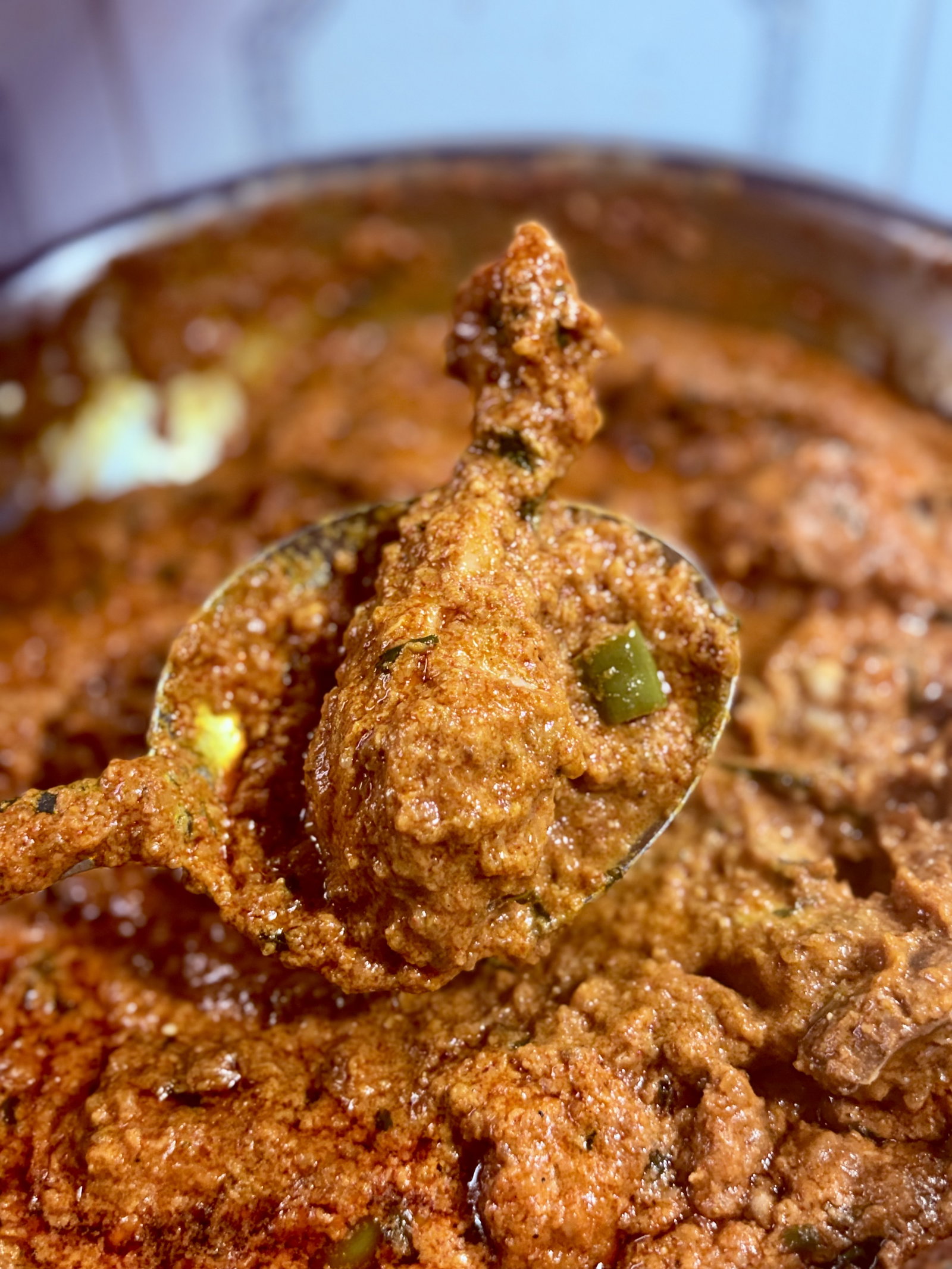 Step 4.2: Add chopped coriander, mint leaves, and chopped or slit green chillies