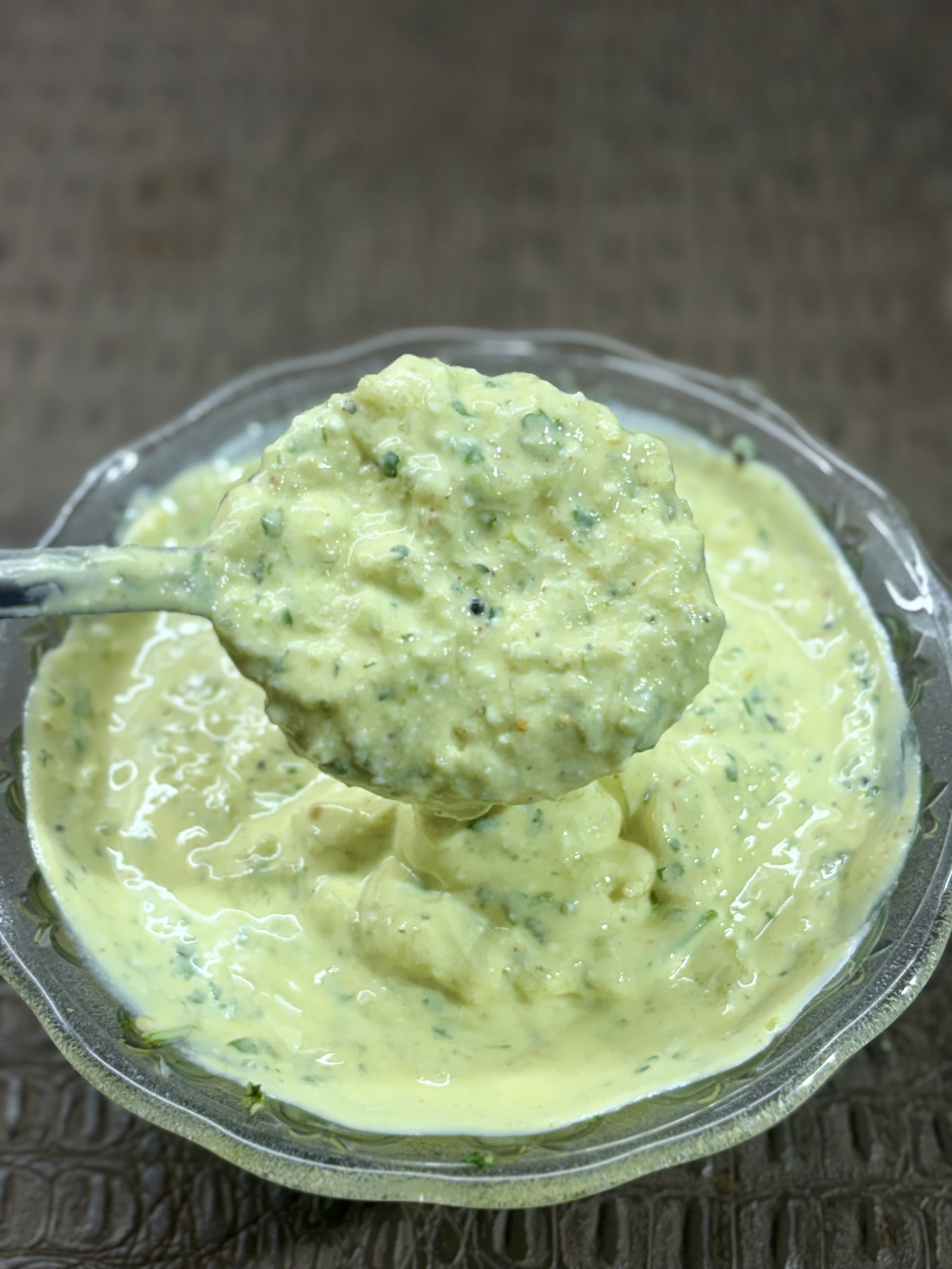 Step 1.1: Add the grated cucumber and gently mix until well combined