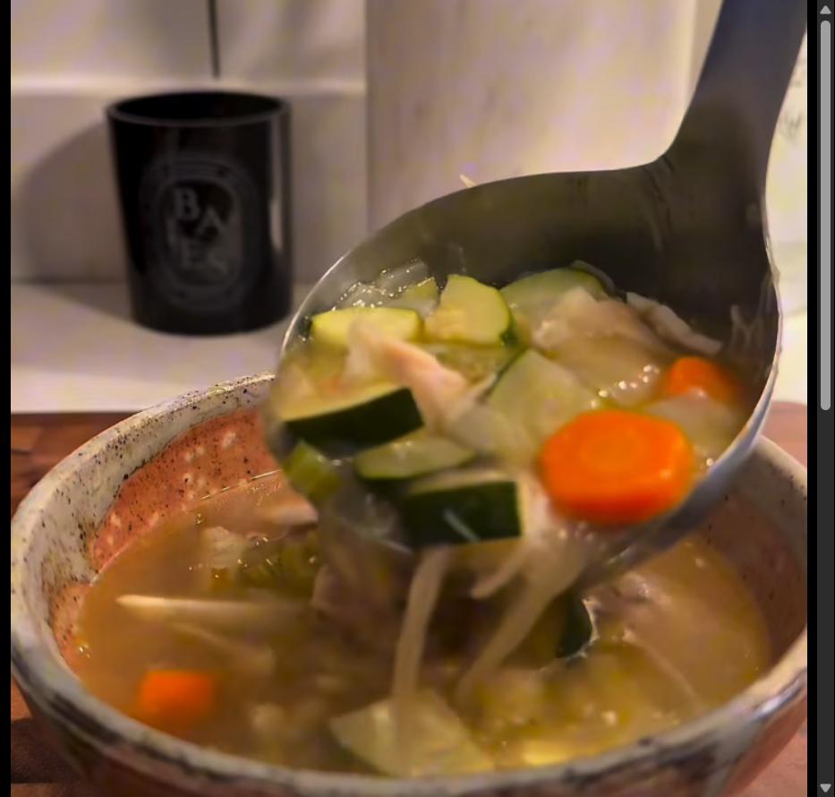 Step 4.1: Add zucchini, cannellini beans, and lemon juice to the pot and cook for another 15 minutes until the zucchini is tender