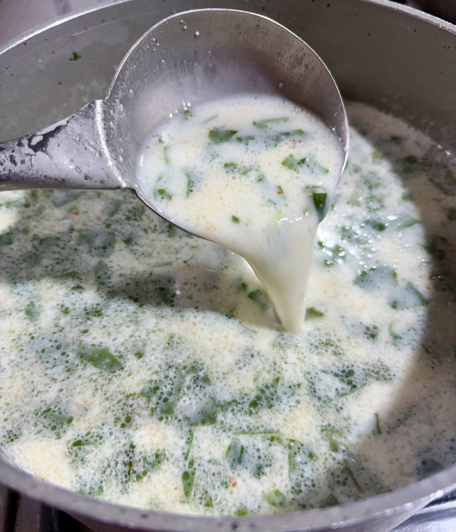 Step 2.1: Whisk thoroughly until the mixture is completely lump-free