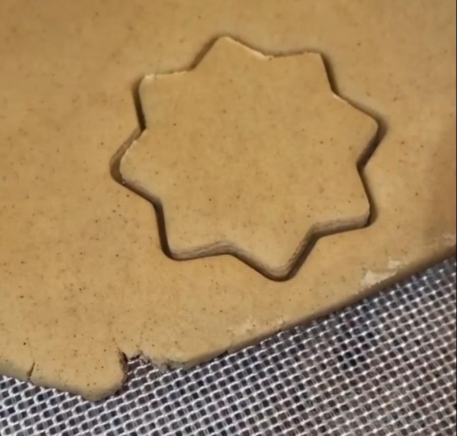 Step 1.1: Roll out the dough and cut into your desired shapes