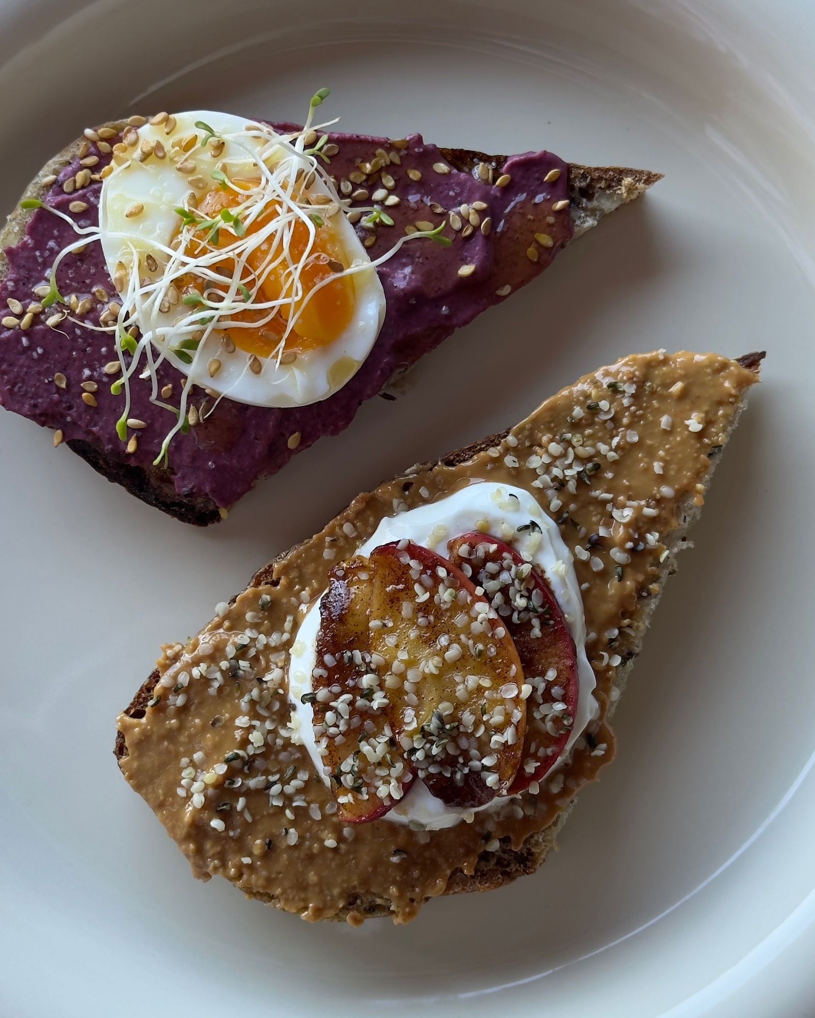 Sweet and Savoury Toast recipe