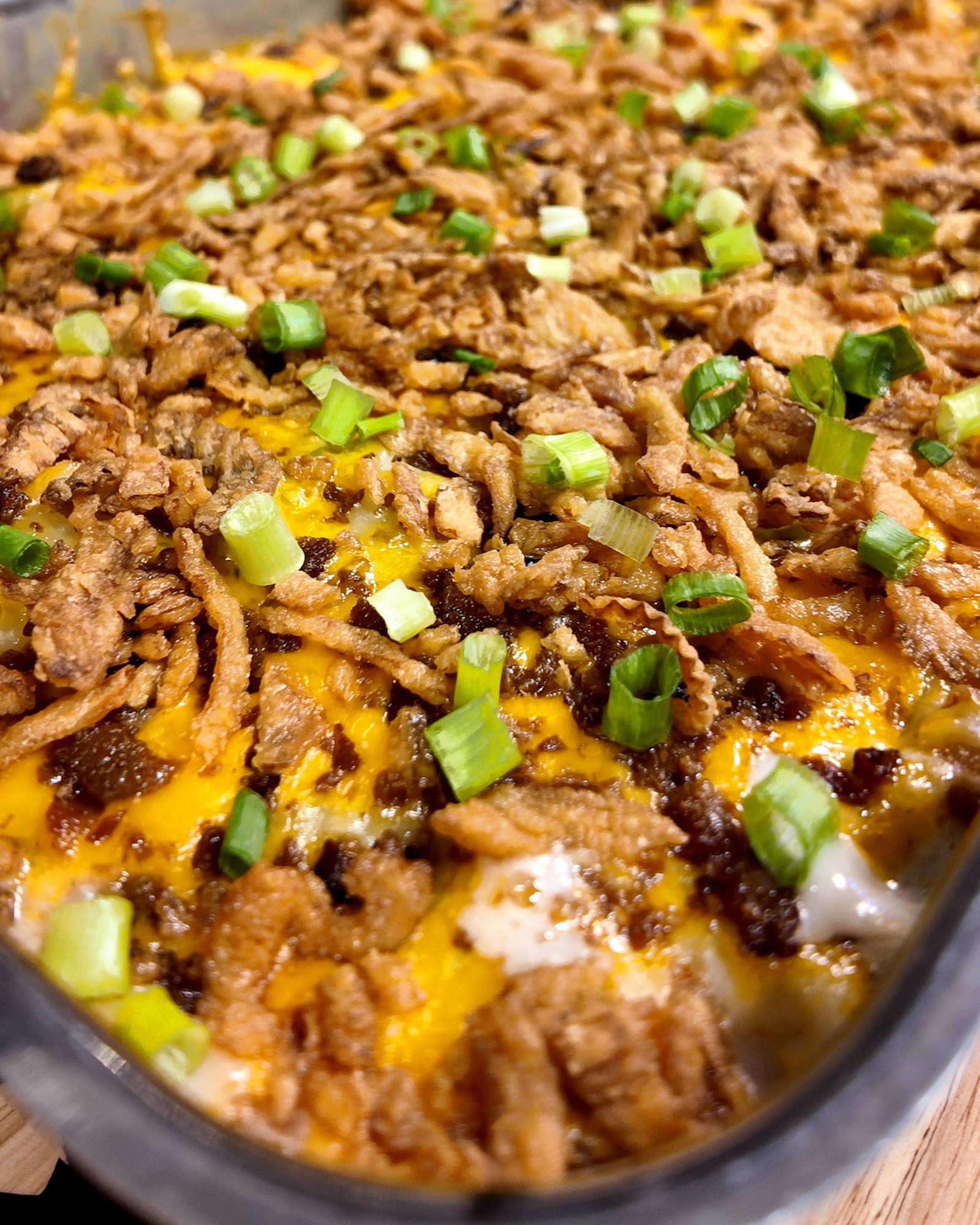 Chicken, Potato & Green Bean Casserole recipe
