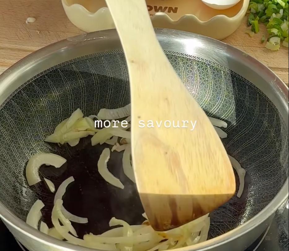 Step 1.1: Heat vegetable or sunflower oil in a small pan over medium heat