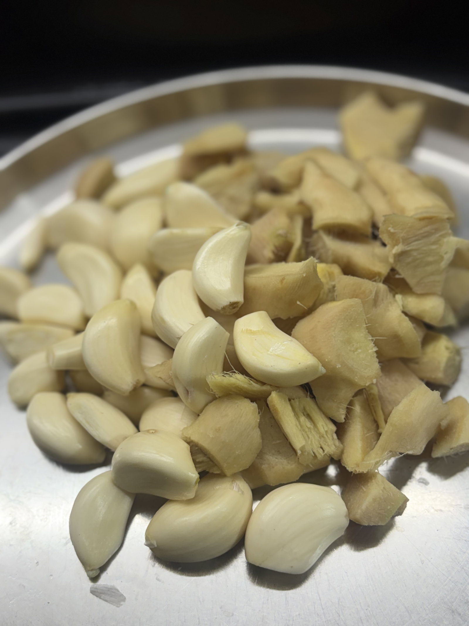 Step 1.1: Wash the ginger thoroughly and pat it completely dry with a paper towel