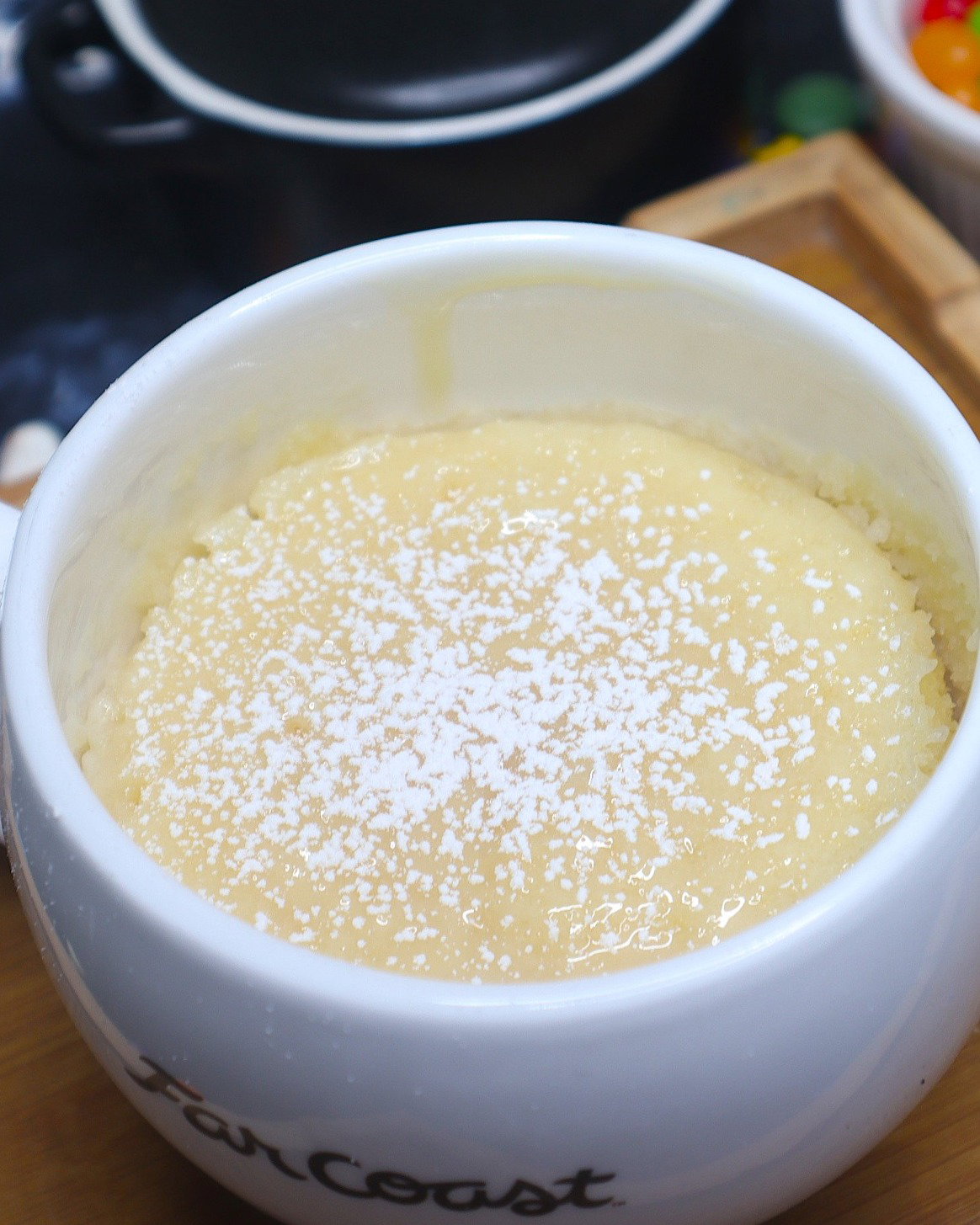 Vanilla Mug Cake Recipe (Eggless, Creamy & Ready in 1 Minute) recipe