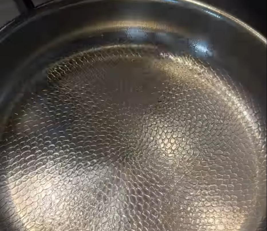 Step 2.1: Add cooking spray to a pan on medium-high heat and allow it to heat up