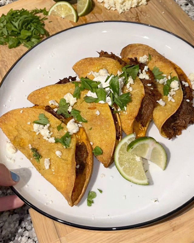 Slow Cooker Beef Shoulder Tacos recipe
