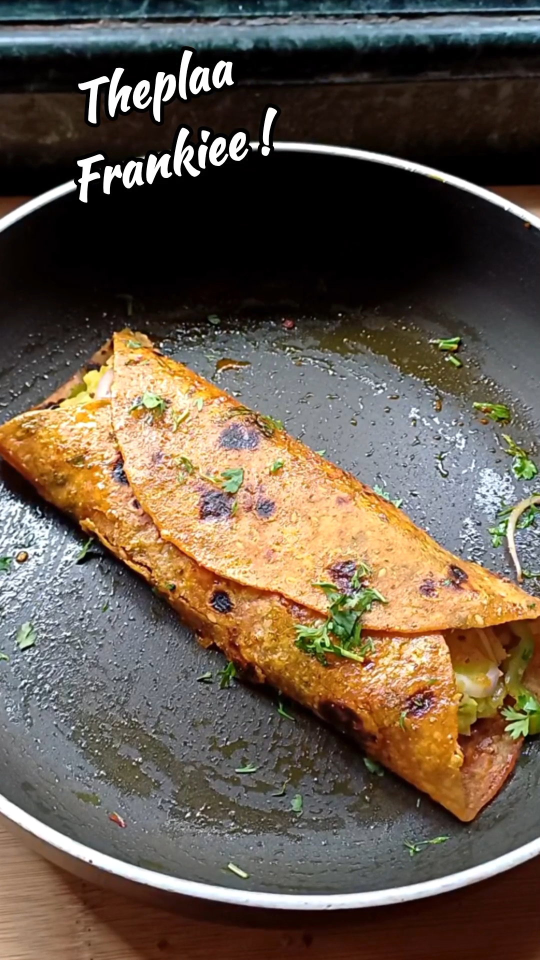 Step 3.1: Garnish with fresh coriander leaves and serve hot