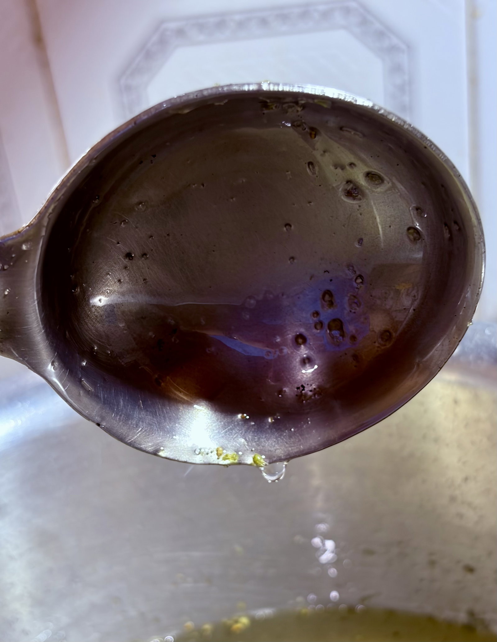 Step 1.1: Cook until a slightly sticky consistency is formed (8-10 minutes approx)