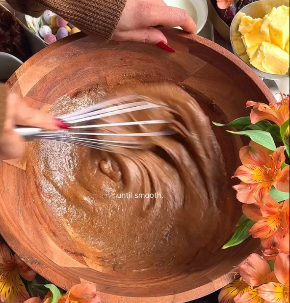 Step 1.1: Cream the butter, sugar, and eggs together