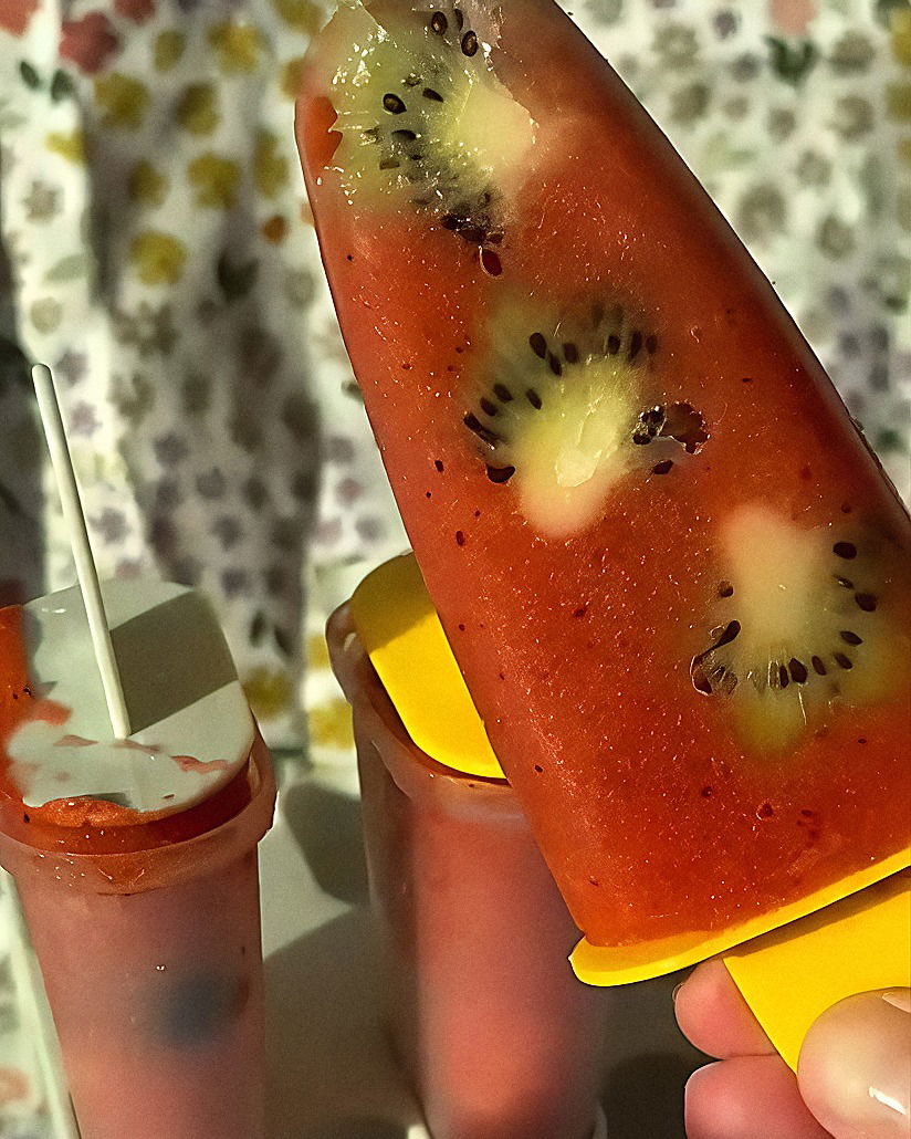 Fruit Scrap Popsicles recipe