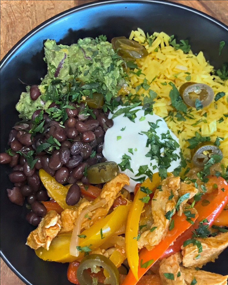 Chicken Fajita Bowl recipe