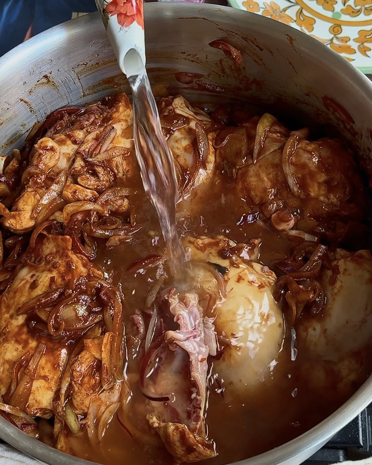 Step 1.1: Add warm water and salt
