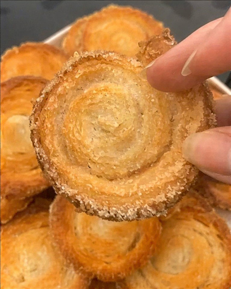Palmier Swirls recipe