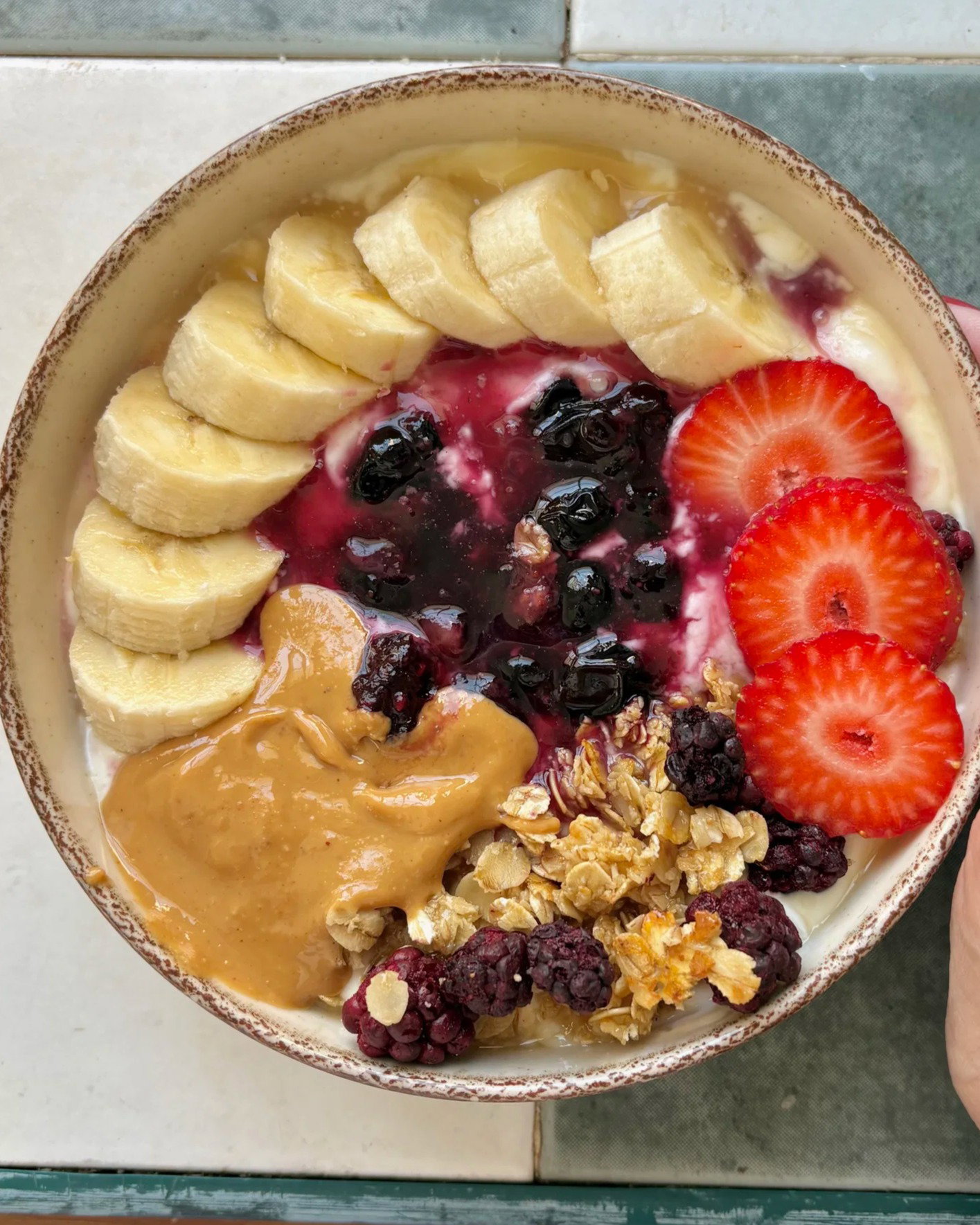 Yogurt Bowl with Blueberry Compote recipe