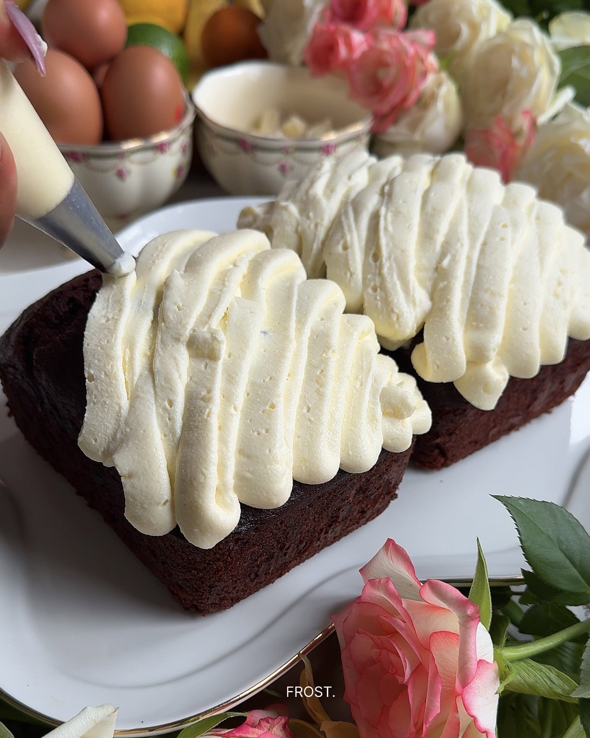 Step 3.1: Frost the cooled loaf with the cream cheese mixture