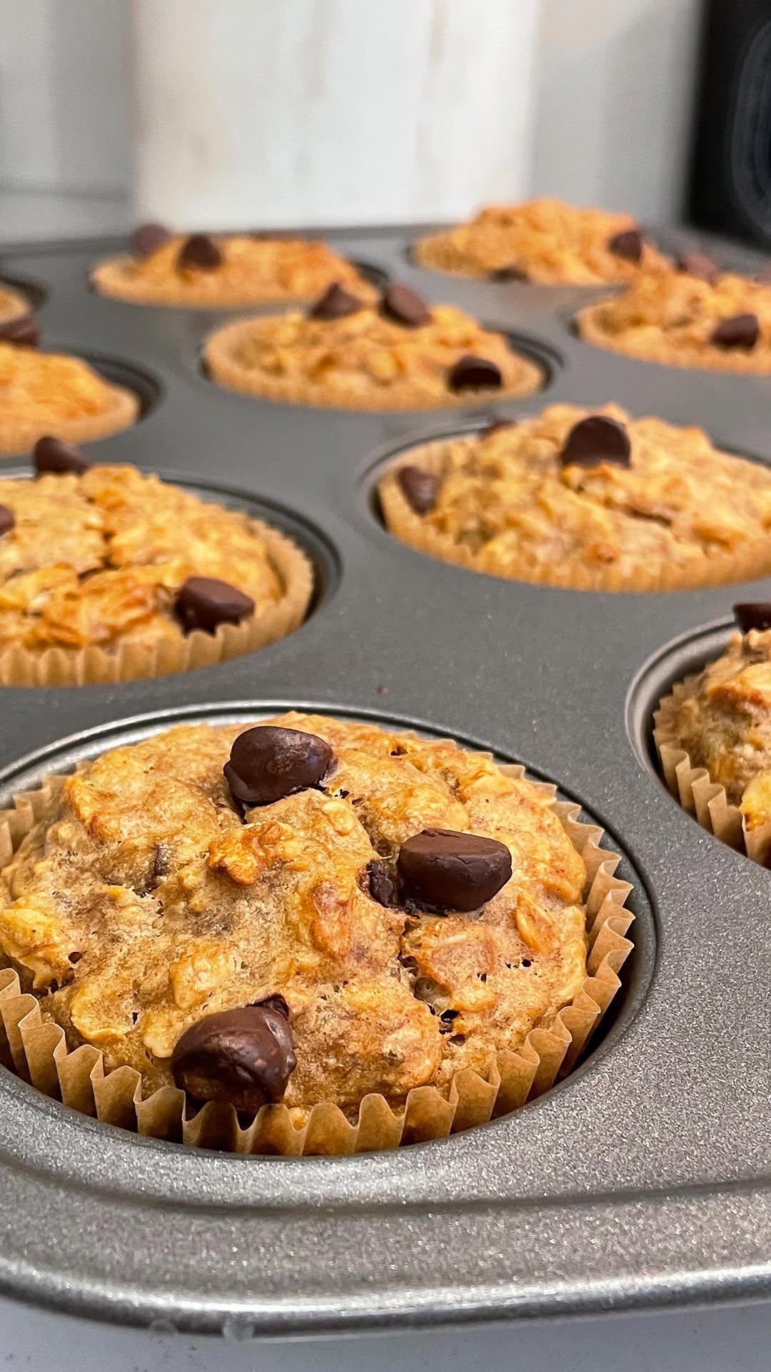 GF/DF Banana Oatmeal Muffins recipe
