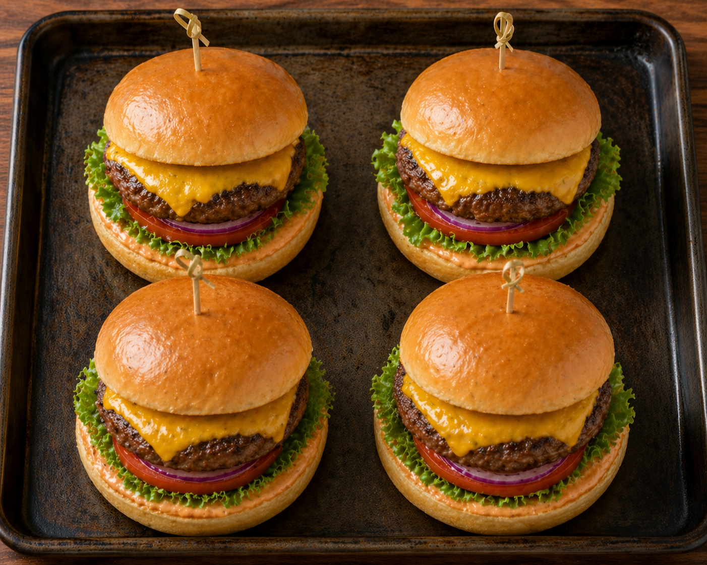 Step 5.1: Cover with the top bun