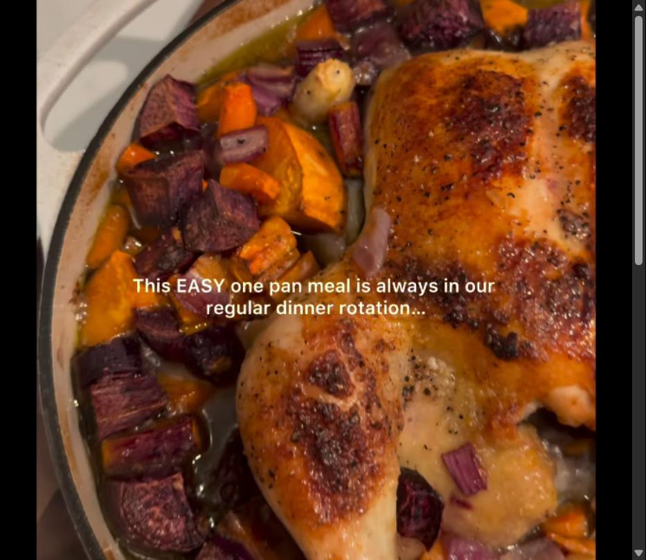 Step 1.1: Bake in the oven for about 90 minutes, basting the chicken with stock from the pan 1-2 times during baking
