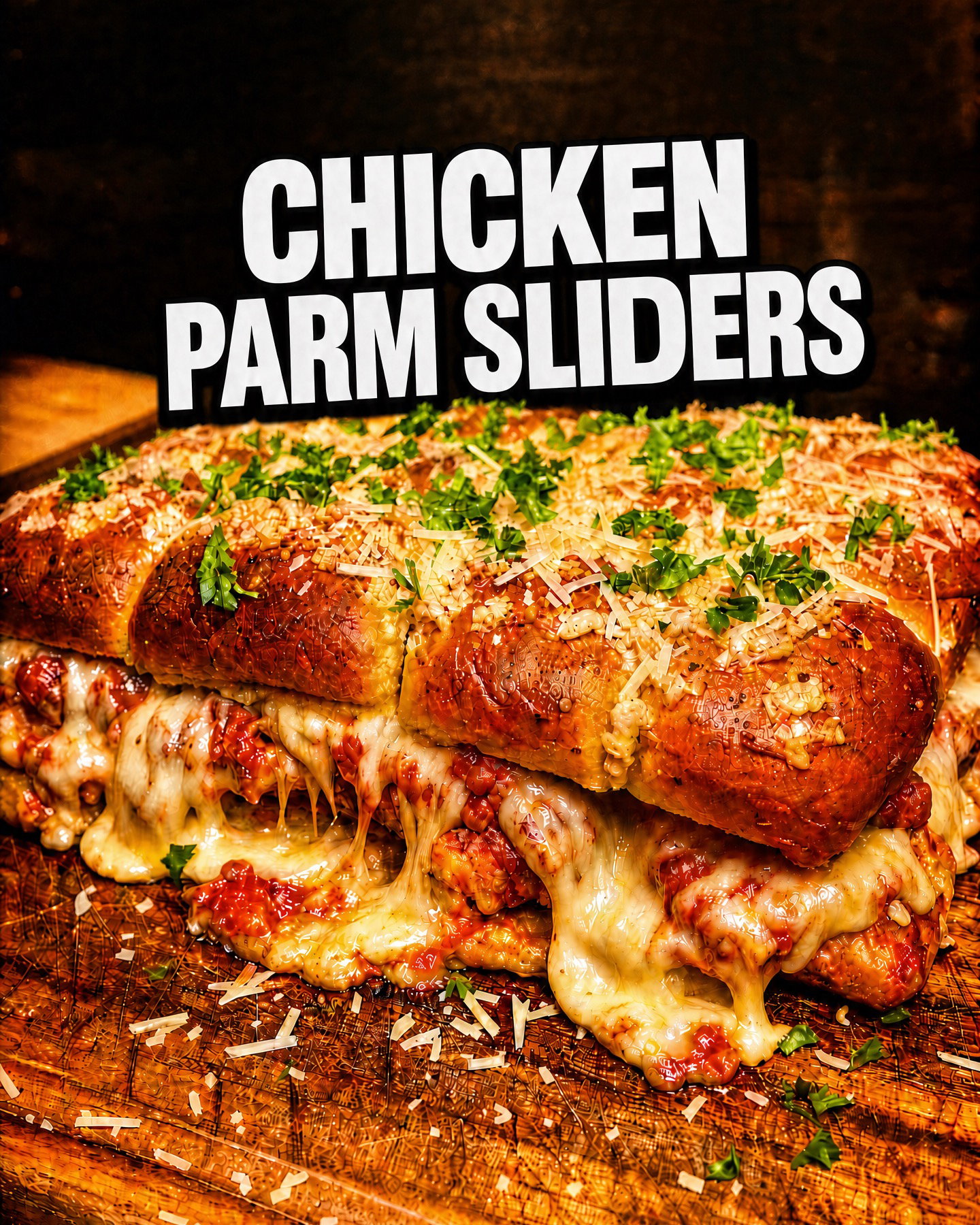 Chicken Parm Sliders recipe