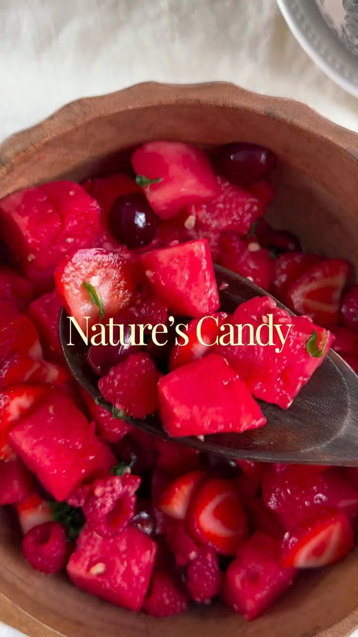 GF/DF Watermelon Salad with Honey Lime Dressing recipe