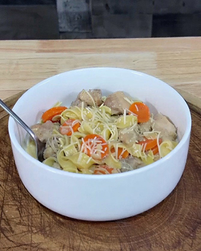 Creamy Chicken & Noodles recipe
