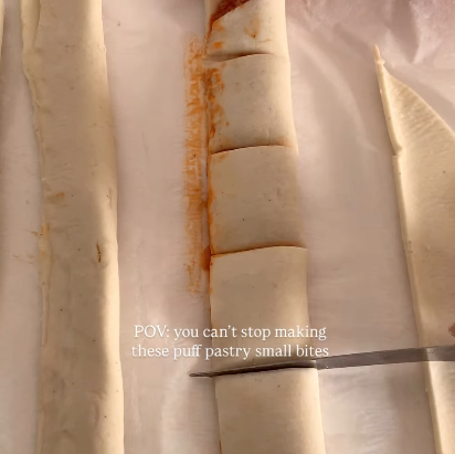 Step 1.1: Seal the tuna-filled pieces carefully to avoid leaking