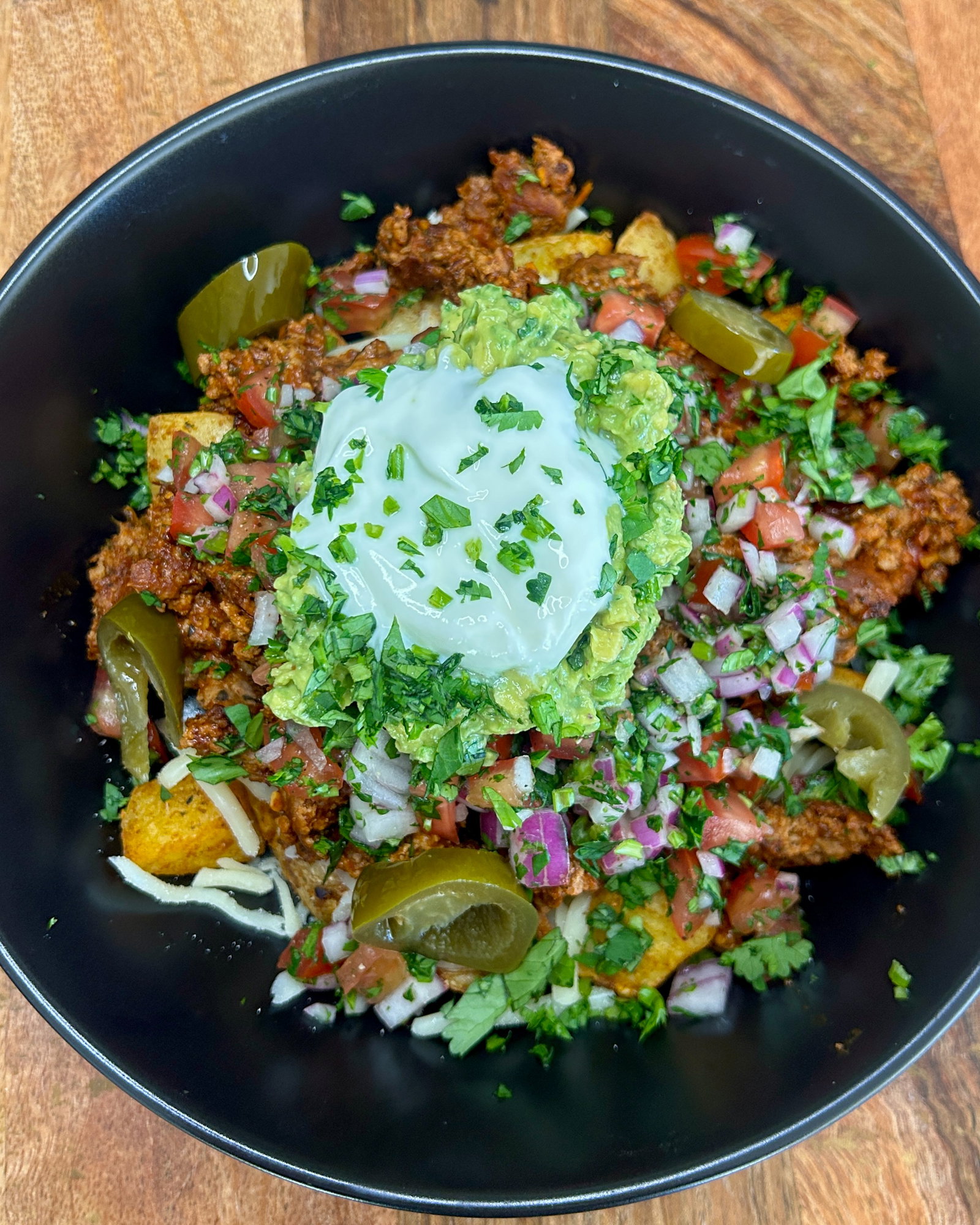 Loaded Mexican Taco Bowl recipe