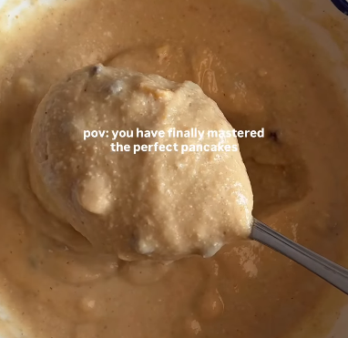 Step 1.1: Mix the pancake mix with water until smooth