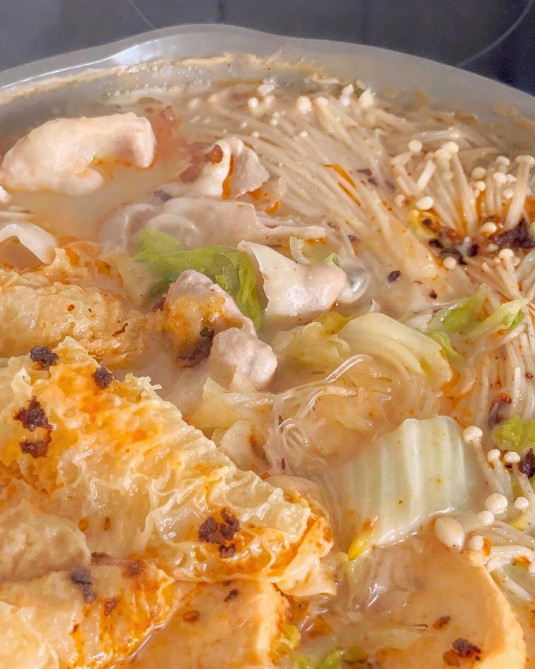 Satay Hotpot recipe