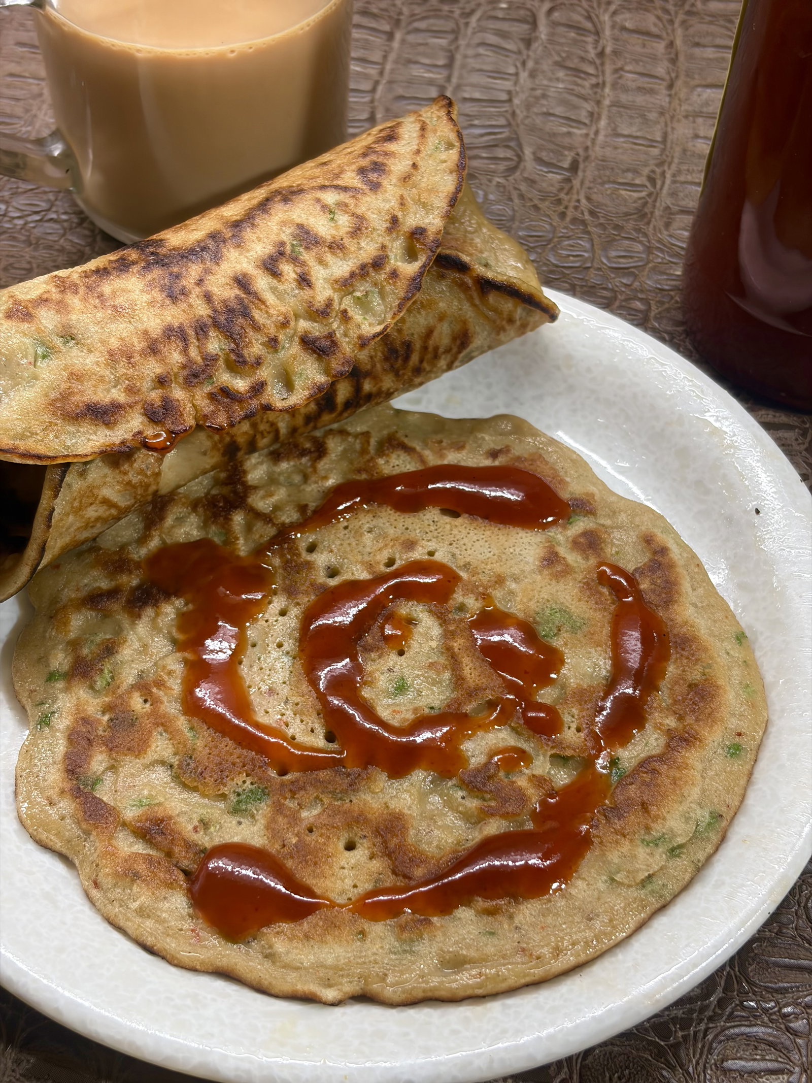 Step 1.2: Serve hot with butter, yogurt, mint chutney, or your favourite pickle