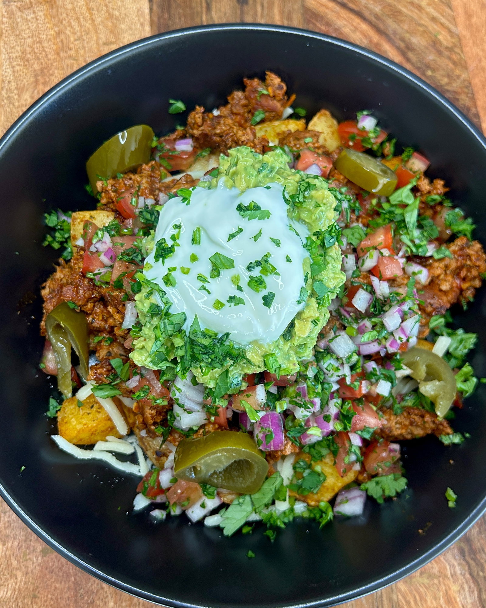 Loaded Mexican Taco Bowl recipe