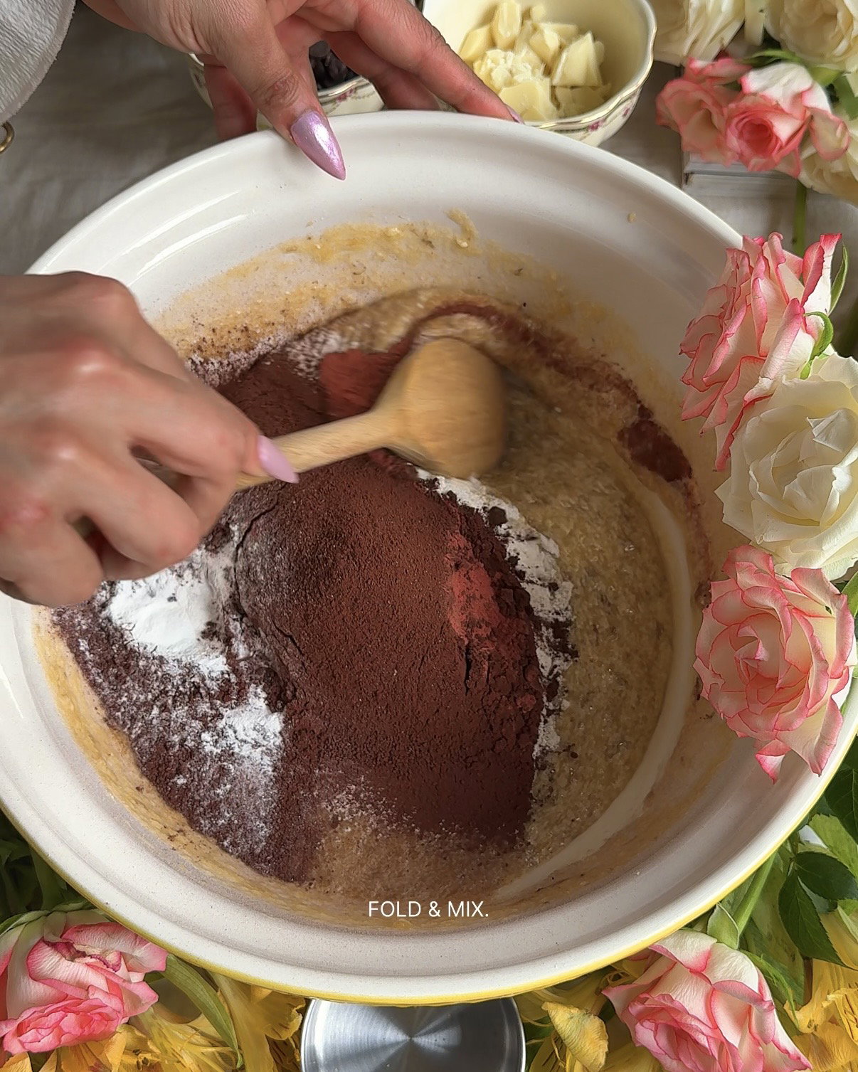 Step 1.1: Add the sugar and whisk again