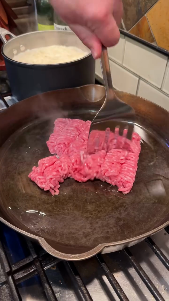 Step 2.1: Heat the neutral oil in a large skillet or cast-iron pan over medium-high heat