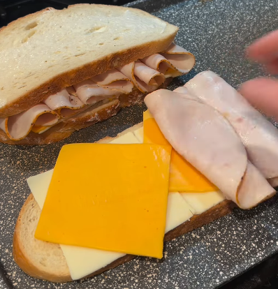 Step 2.1: Add deli turkey slices or leftover Thanksgiving turkey for maximum flavor