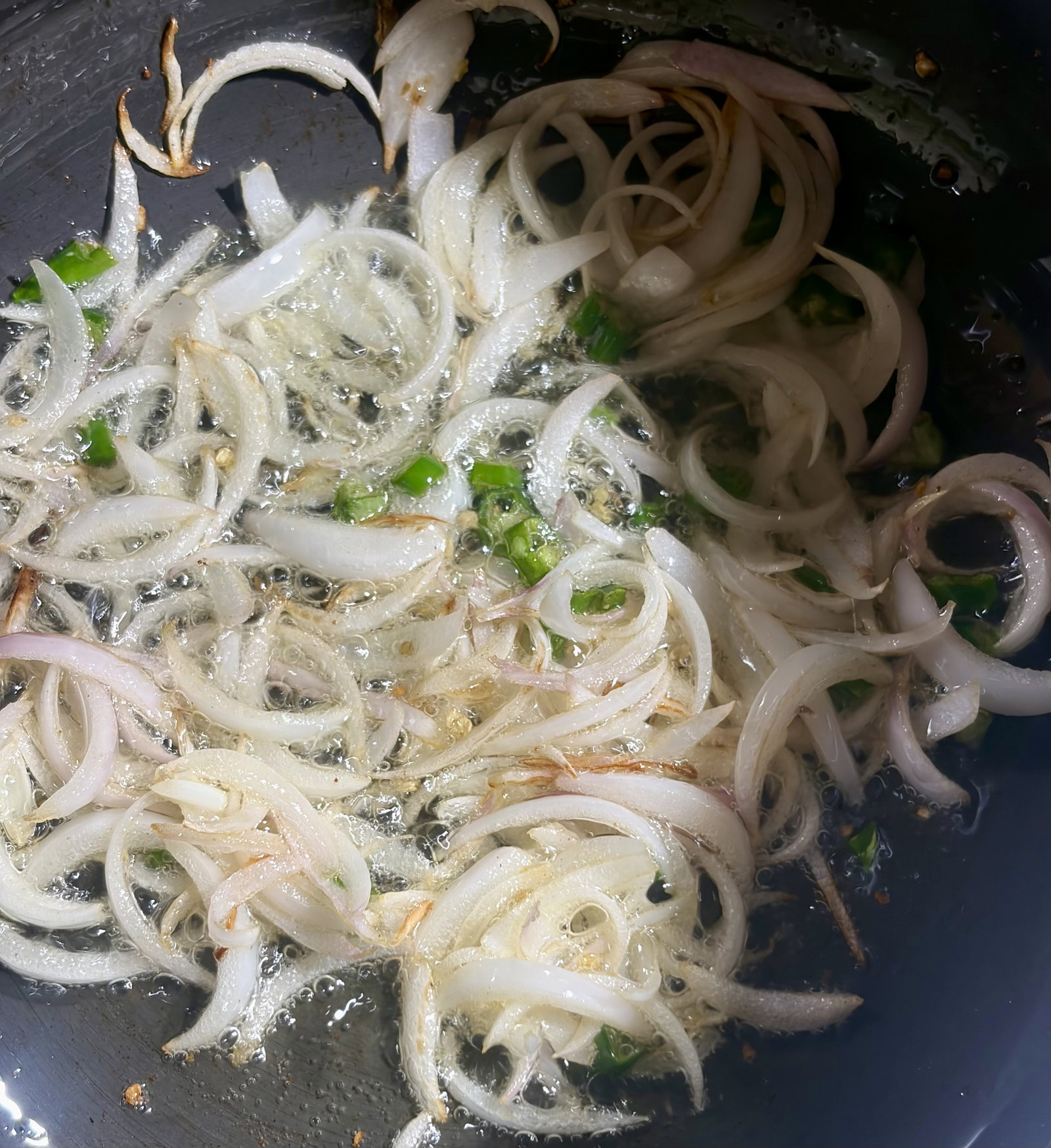 Step 1.1: Heat 2 tablespoons of ghee in a pan over medium heat