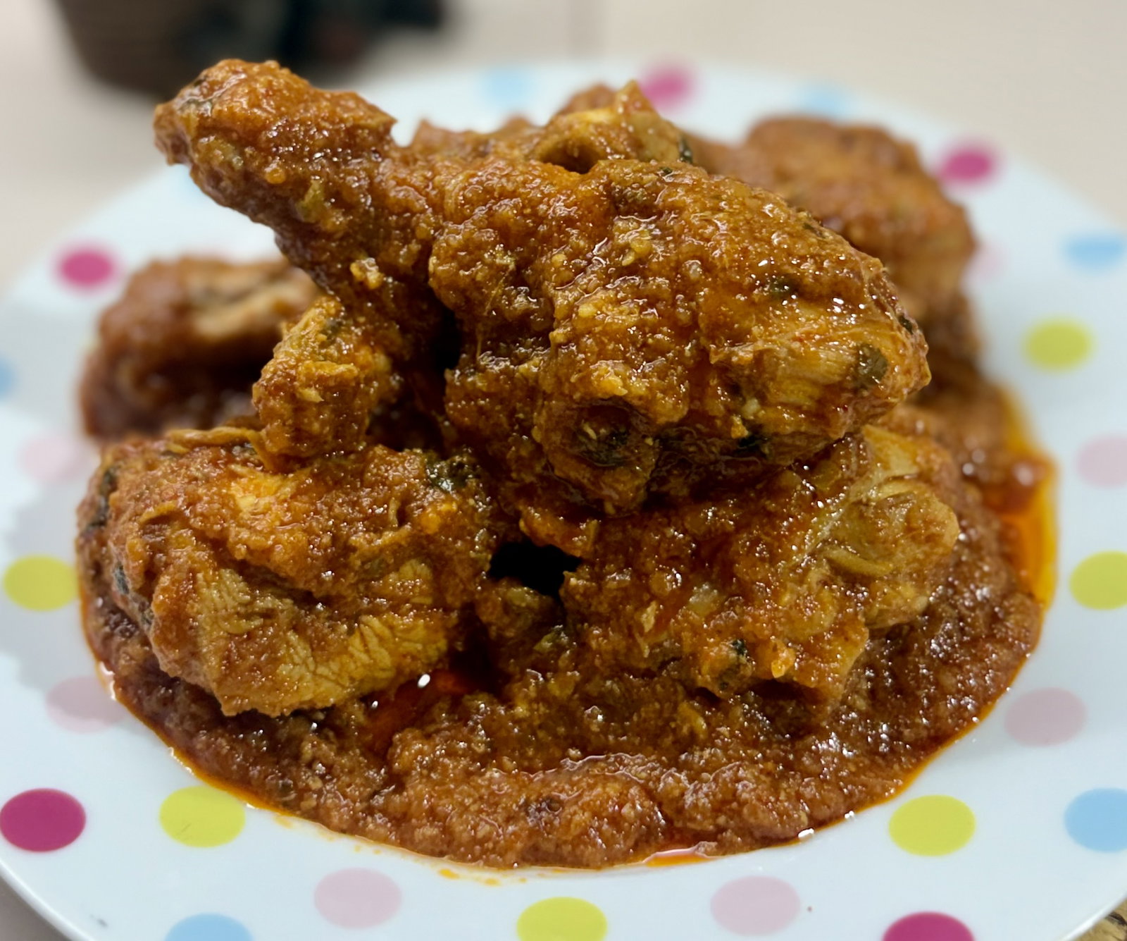 Step 4.1: Serve hot with roti, naan, or steamed rice