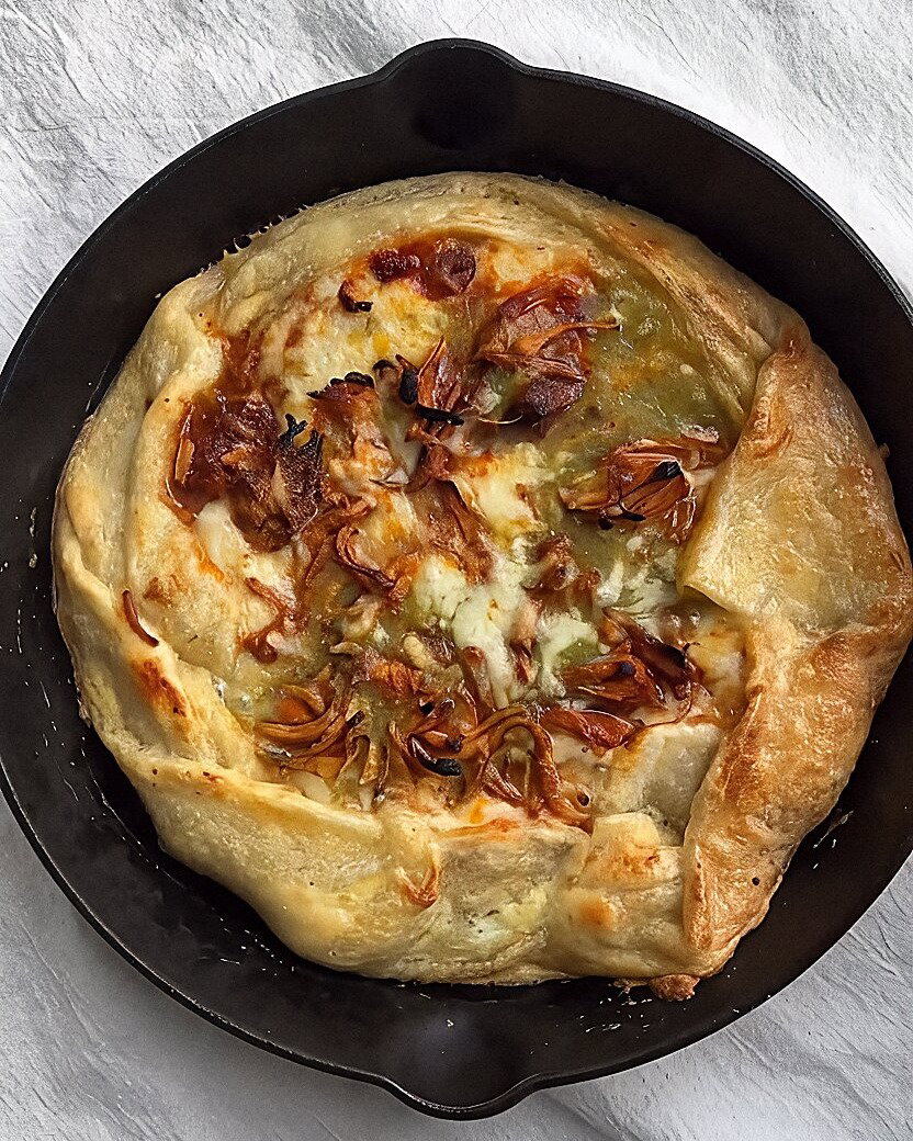 Mexican-Inspired Savory Galette recipe