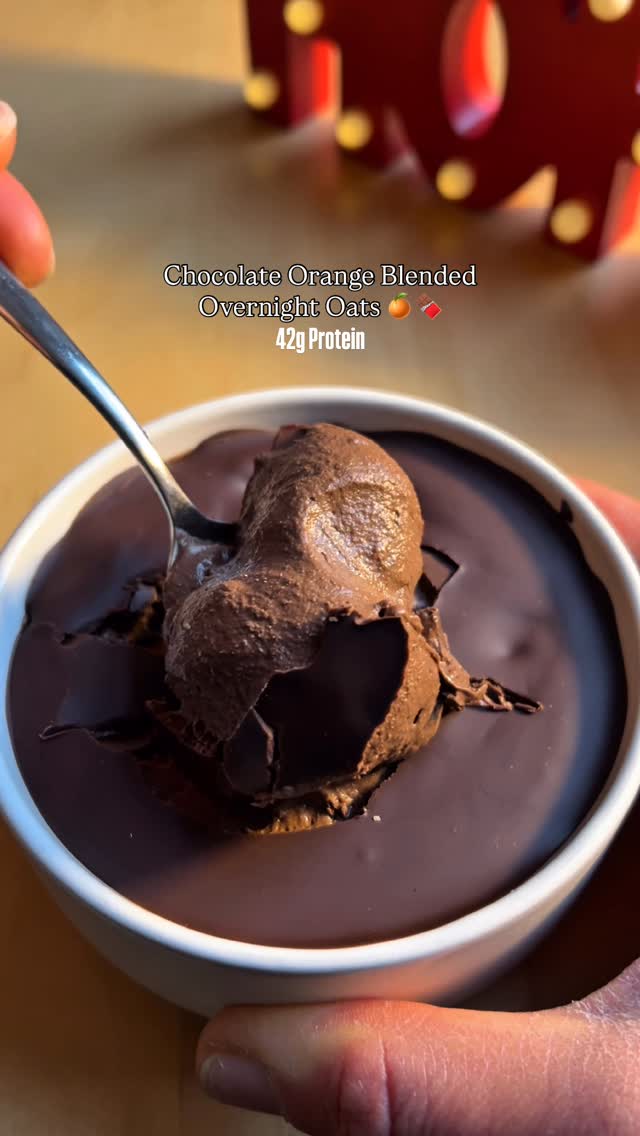 Chocolate Orange Overnight Oats recipe