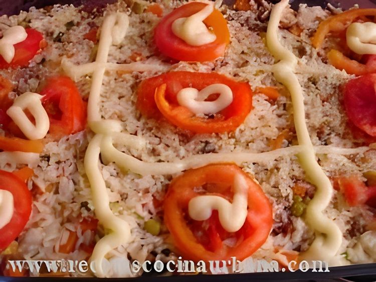 Gratin Rice recipe