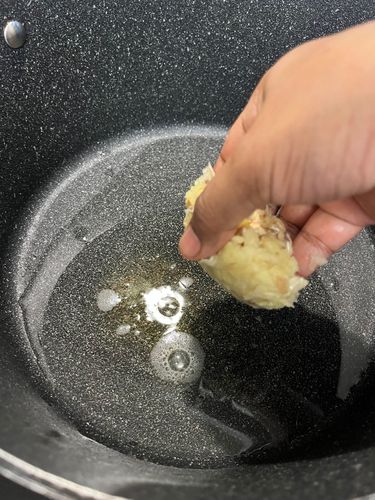 Step 3.1: Once the butter melts, add freshly ground ginger-garlic paste and sauté until the raw smell disappears